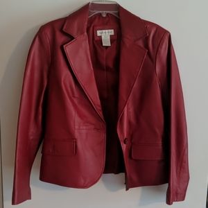 Women's leather jacket